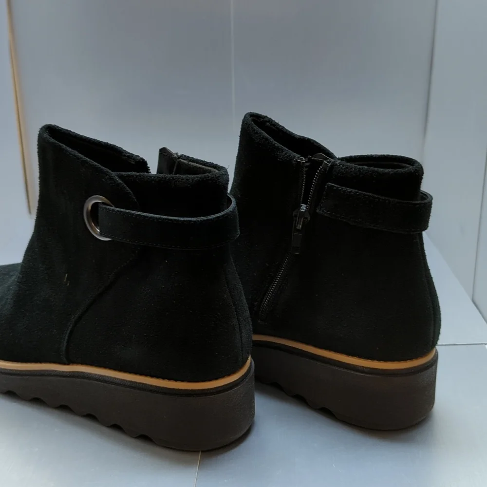 BNWT Clark Addiy Kara Ankle shoes Black / 6M - Picture 8 of 11